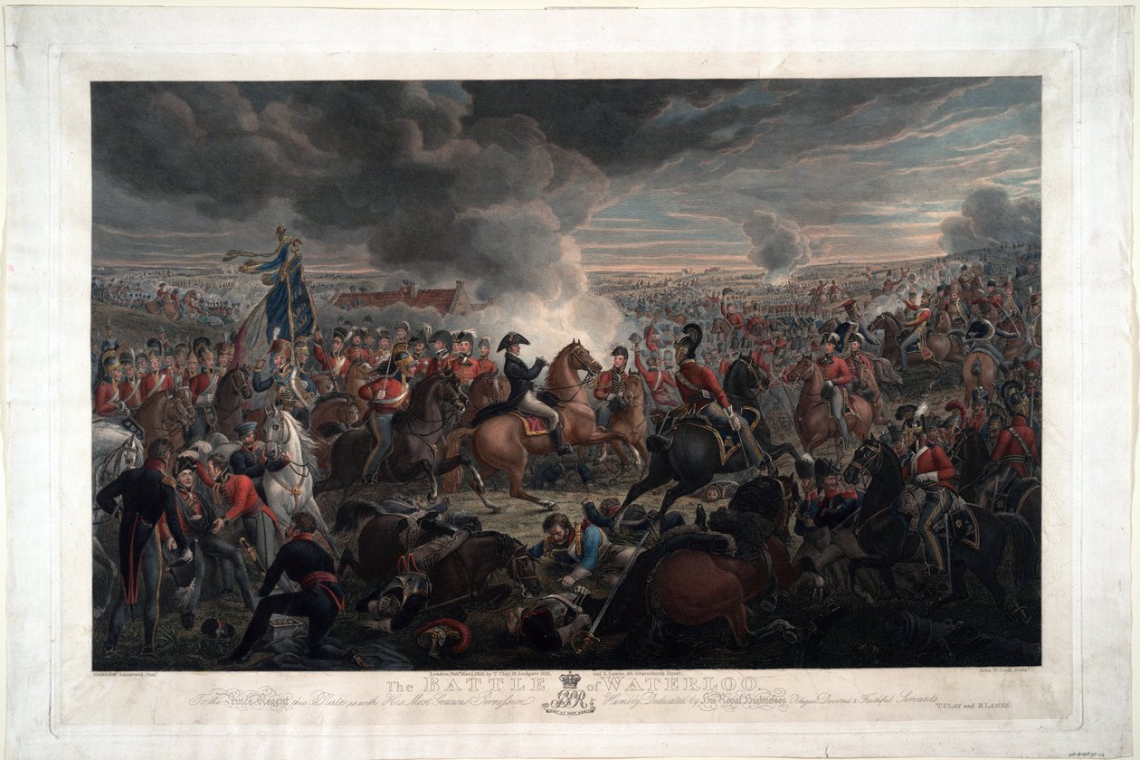 La bataille de Waterloo - Alexander Ivanovich Sauerweid