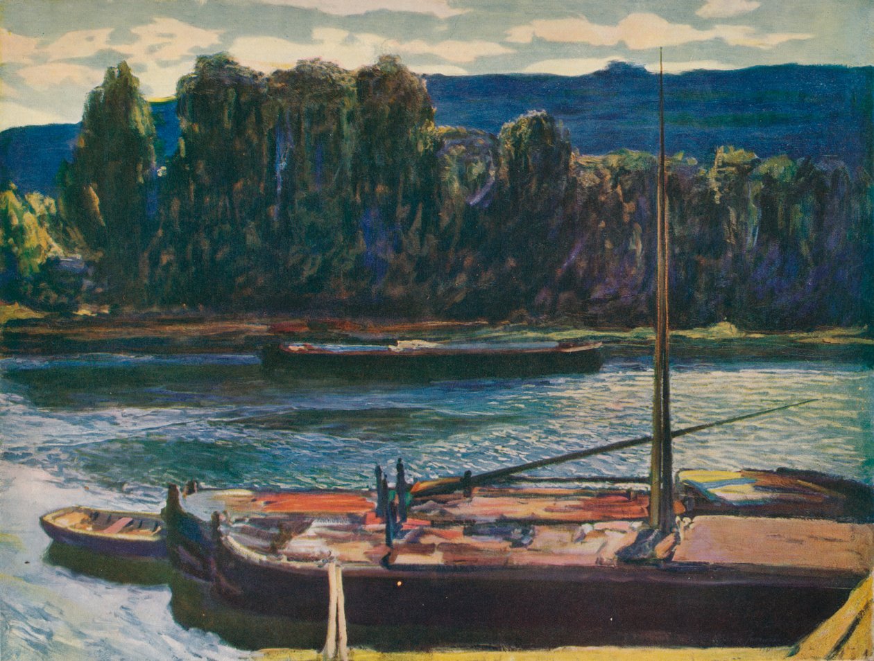 Soirée sur la Seine, vers 1910 - Alexander Jamieson