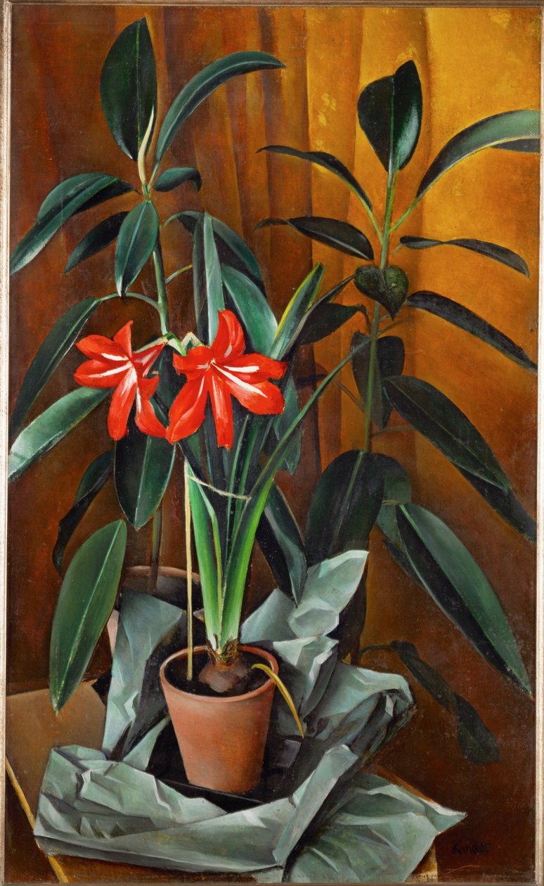 Nature morte II (huile sur toile) - Alexander Kanoldt