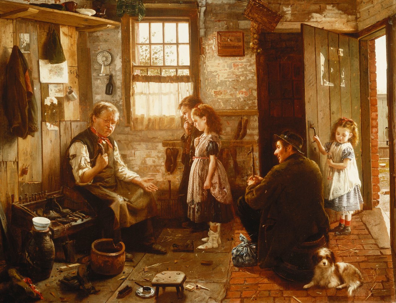 Moments anxieux, 1871 - Alexander M. Rossi