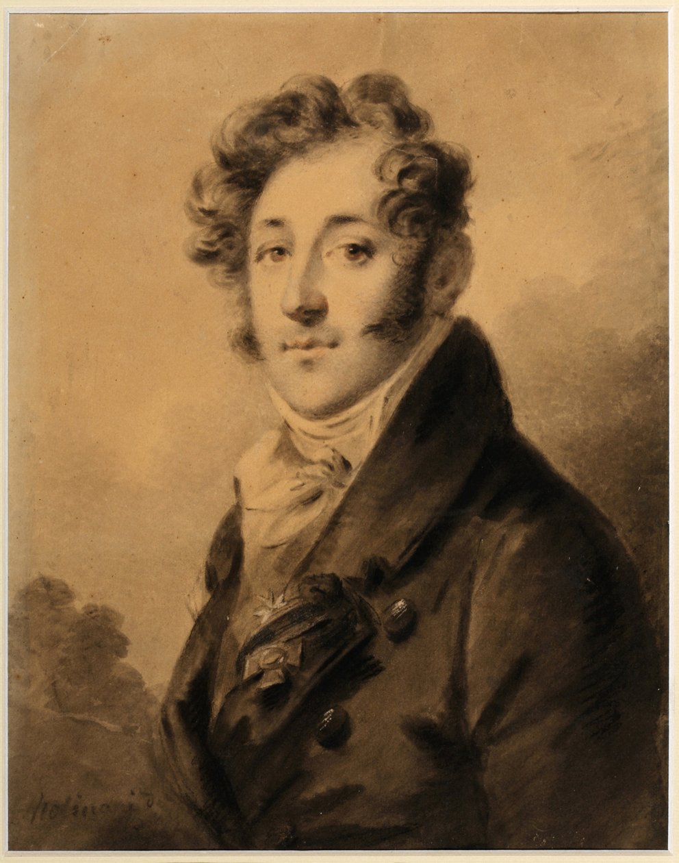 Portrait de Konstantin Yakovlevich Boulgakov (1782-1835) - Oeuvre de Alexander Molinari (vers 1800) - Alexander Molinari