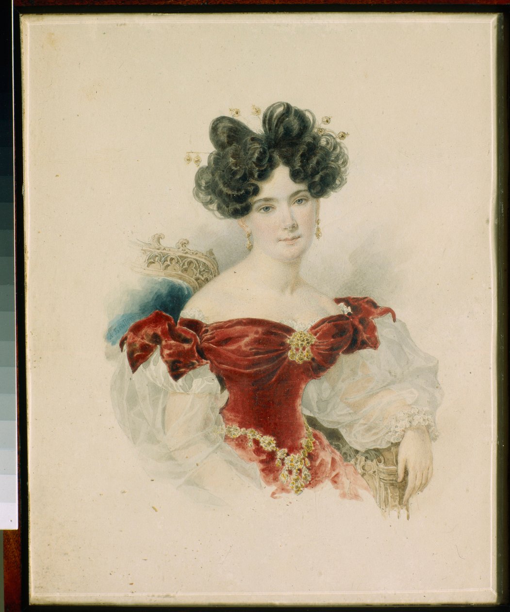 Portrait de la princesse Natalia Viktorovna Kotchoubei (1800-1854) - Alexander Pavlovich Briullov