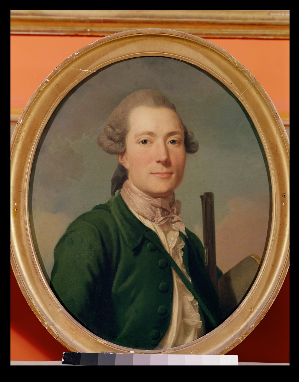 Le comte Pierre-François de Cluzel (1734-83) en tenue de chasse - Alexander Roslin