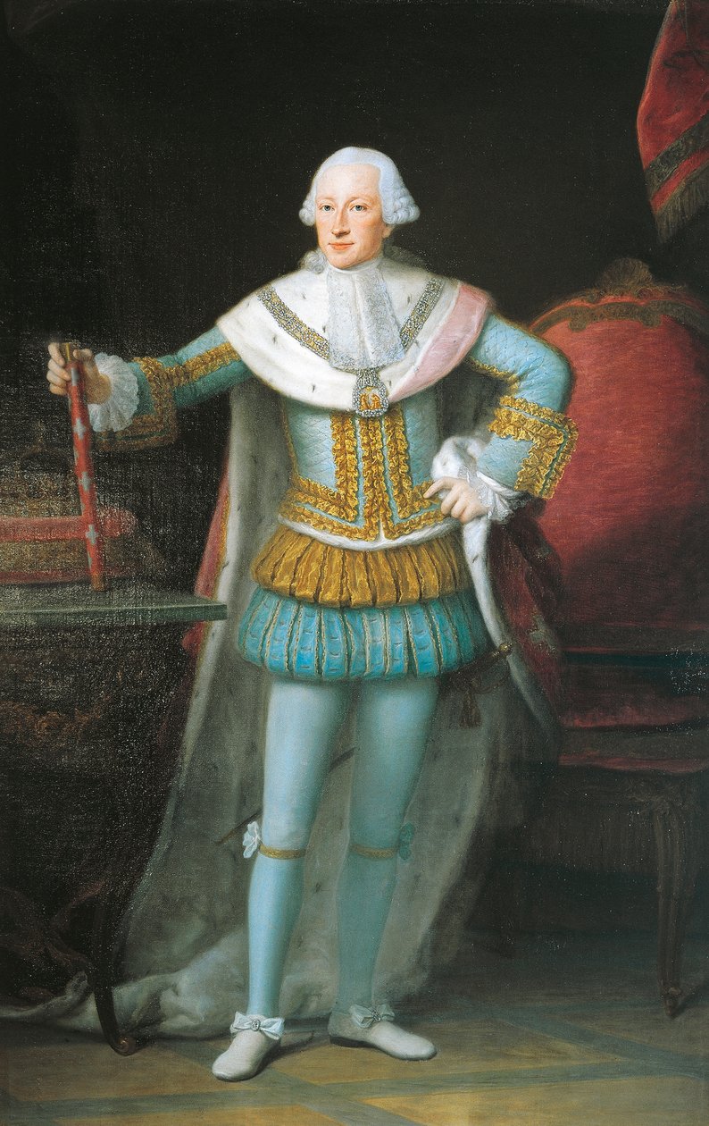 Portrait de Victor Amédée III de Sardaigne - Alexander Roslin