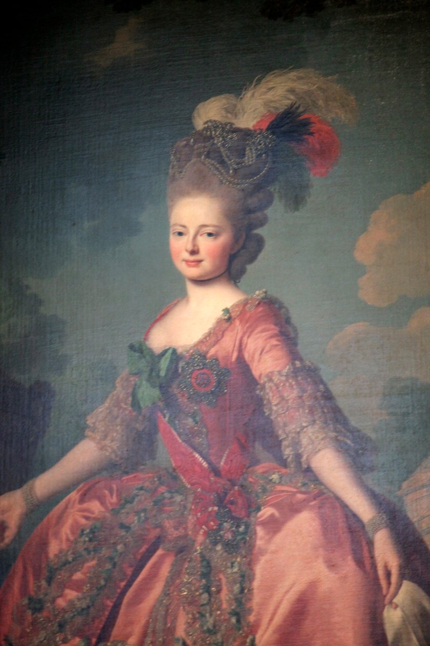 Portrait de la Grande-Duchesse Maria Feodorovna - Alexander Roslin