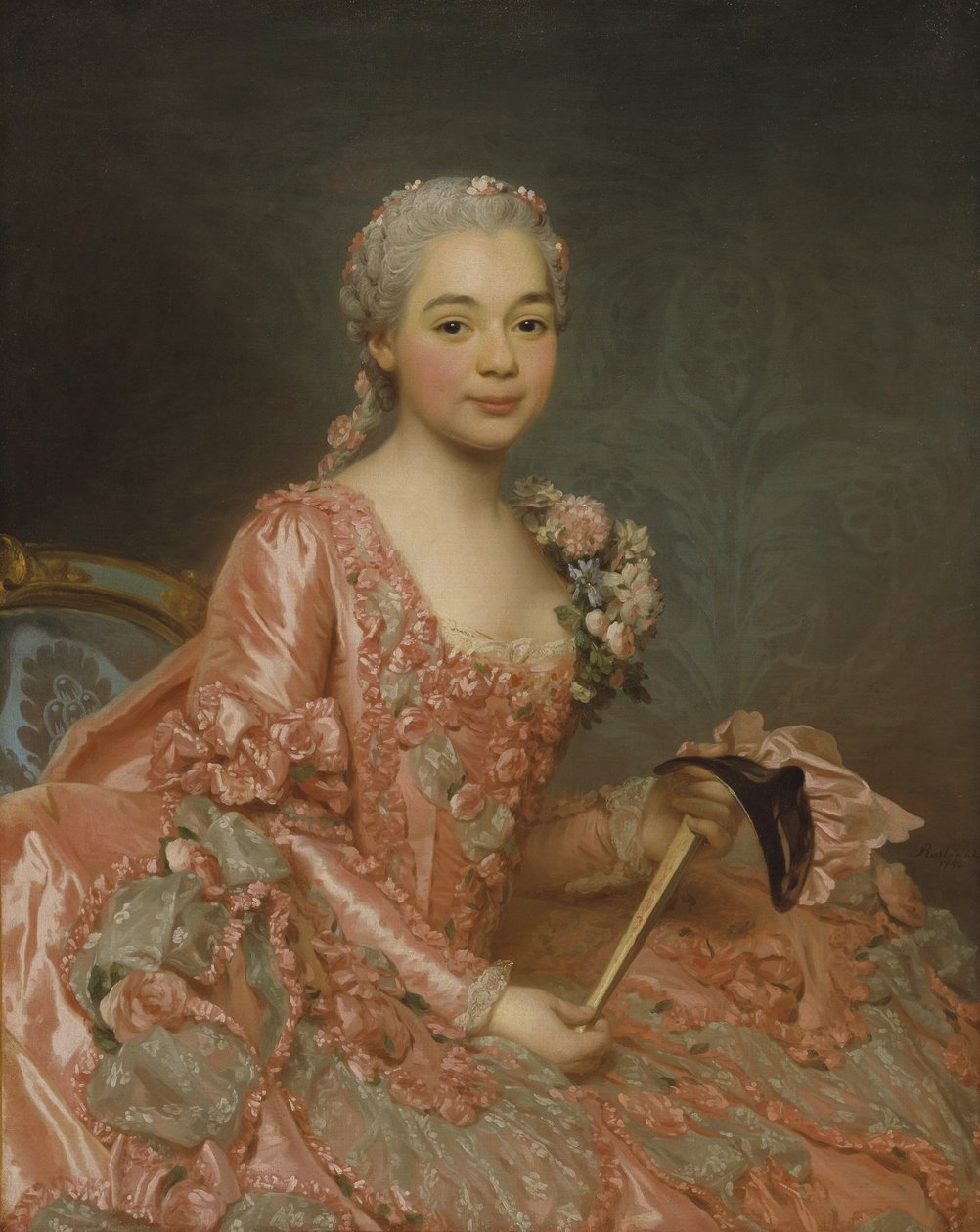 Femme inconnue, dite baronne de Neubourg-Cromière - Alexander Roslin