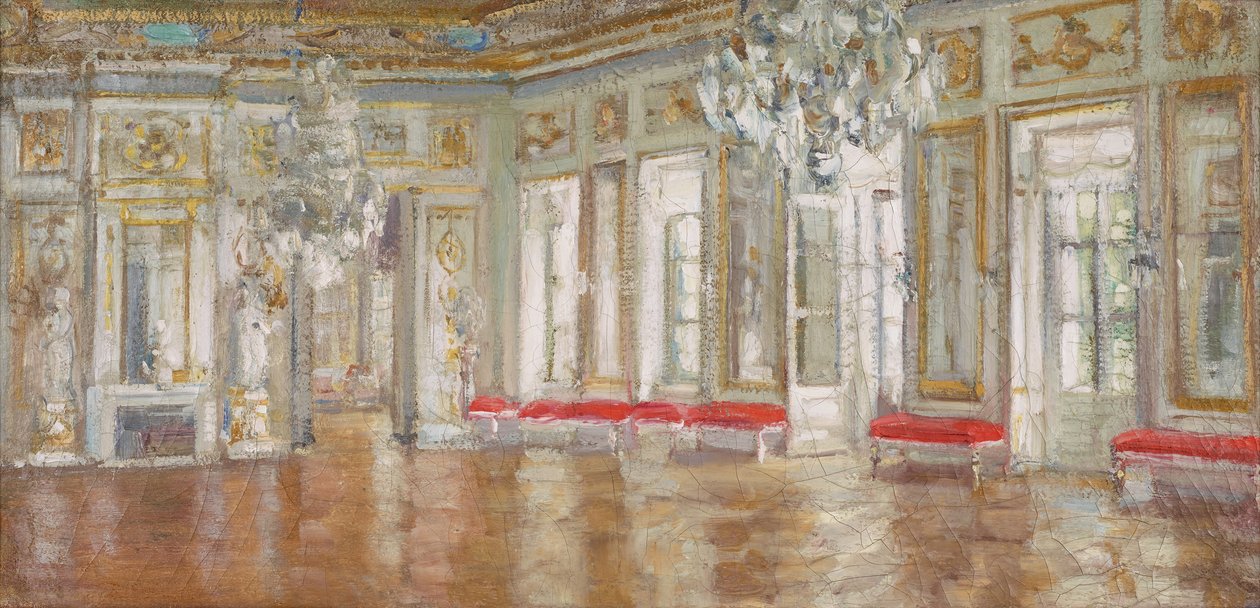 La Salle Blanche, vers 1907 - Alexander Valentinovich Sredin