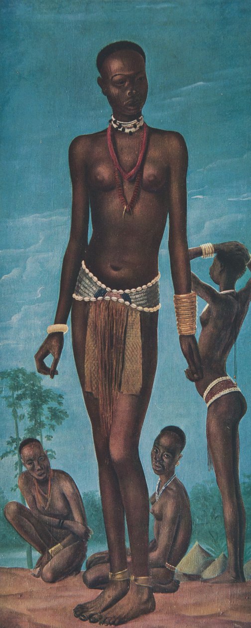 Daboa, jeune fille Sara (Fort Archambault) - Alexander Yakovlev