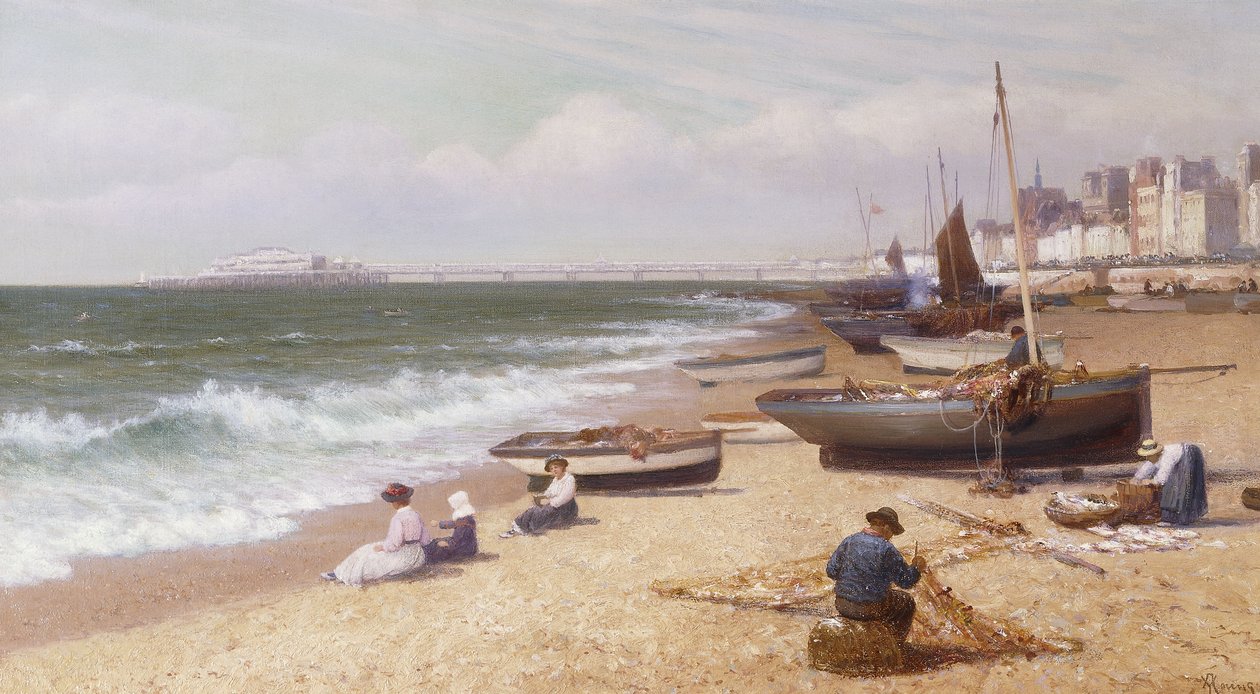 Plage de Brighton - Alexander Young