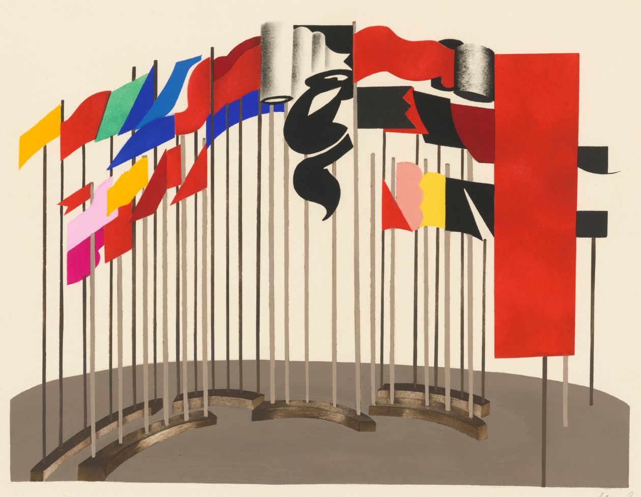 Décor de théâtre - Alexandra Alexandrowna Exter