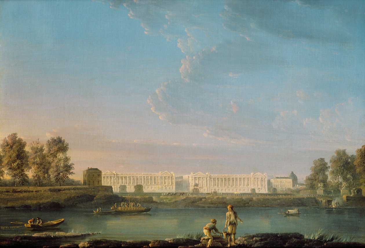 Place Louis XV, vers 1779 - Alexandre Jean Noel
