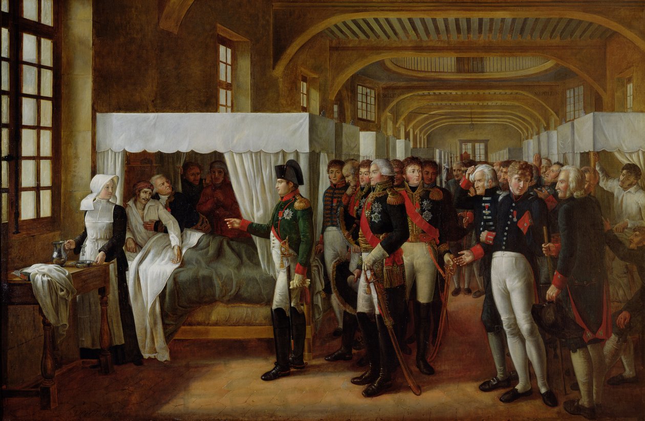Napoléon visitant l