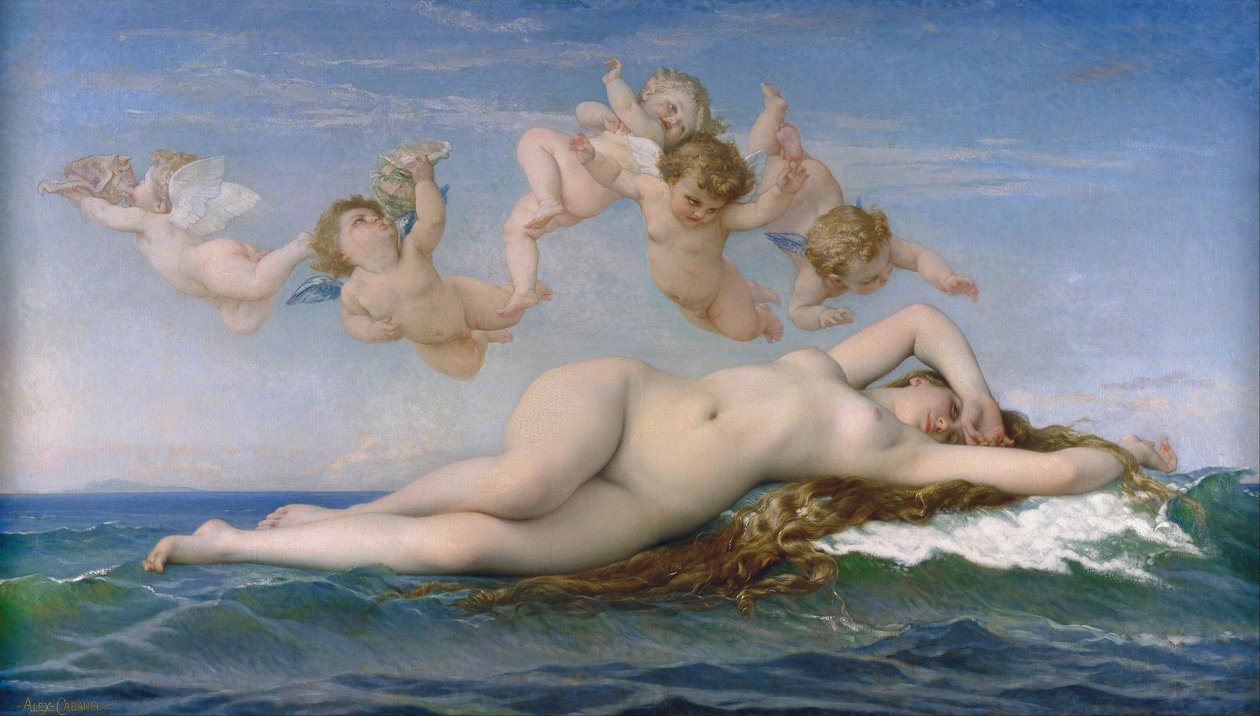 La Naissance de Vénus - Alexandre Cabanel
