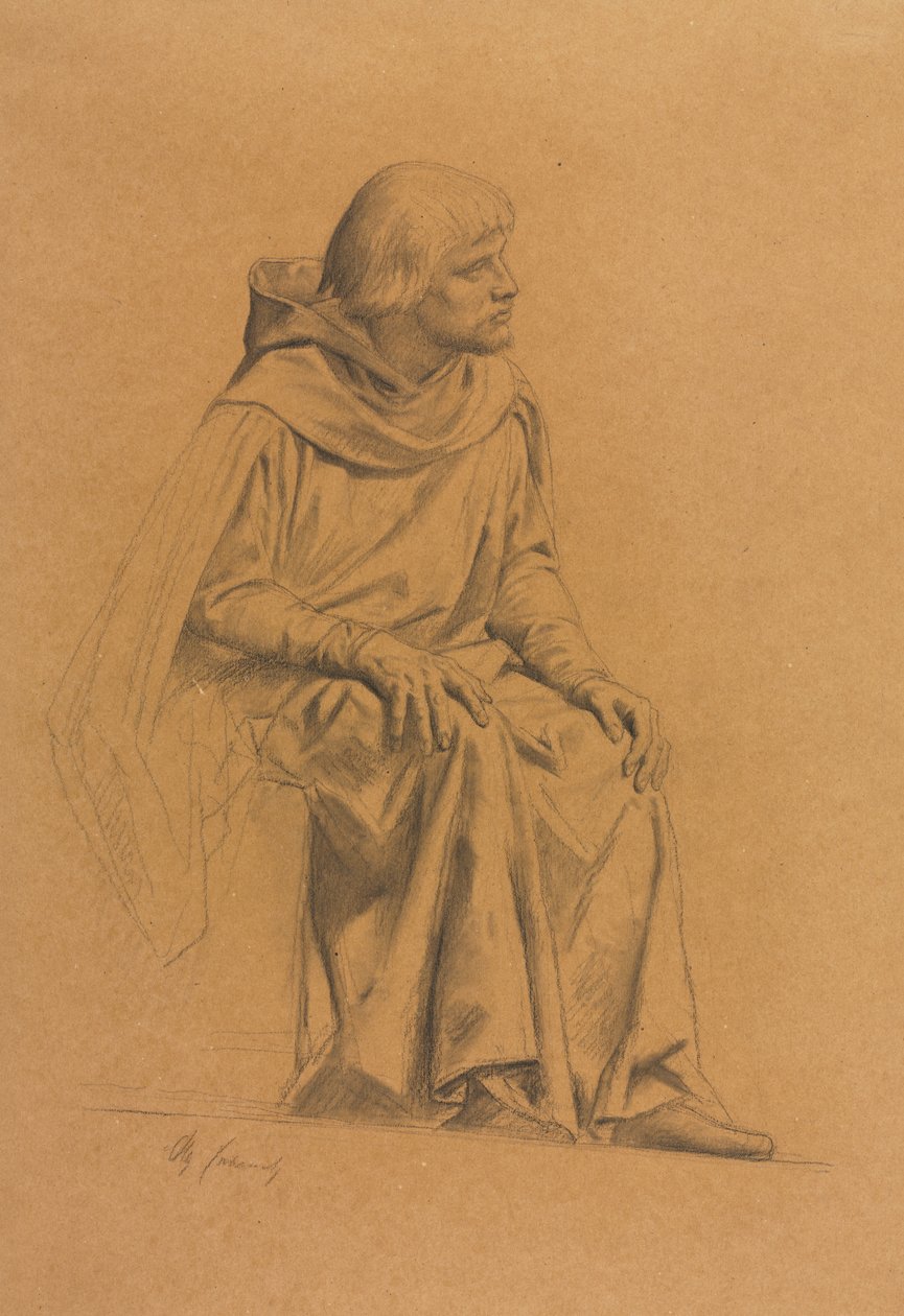 Saint Louis pendant la Justice, vers 1875 - Alexandre Cabanel