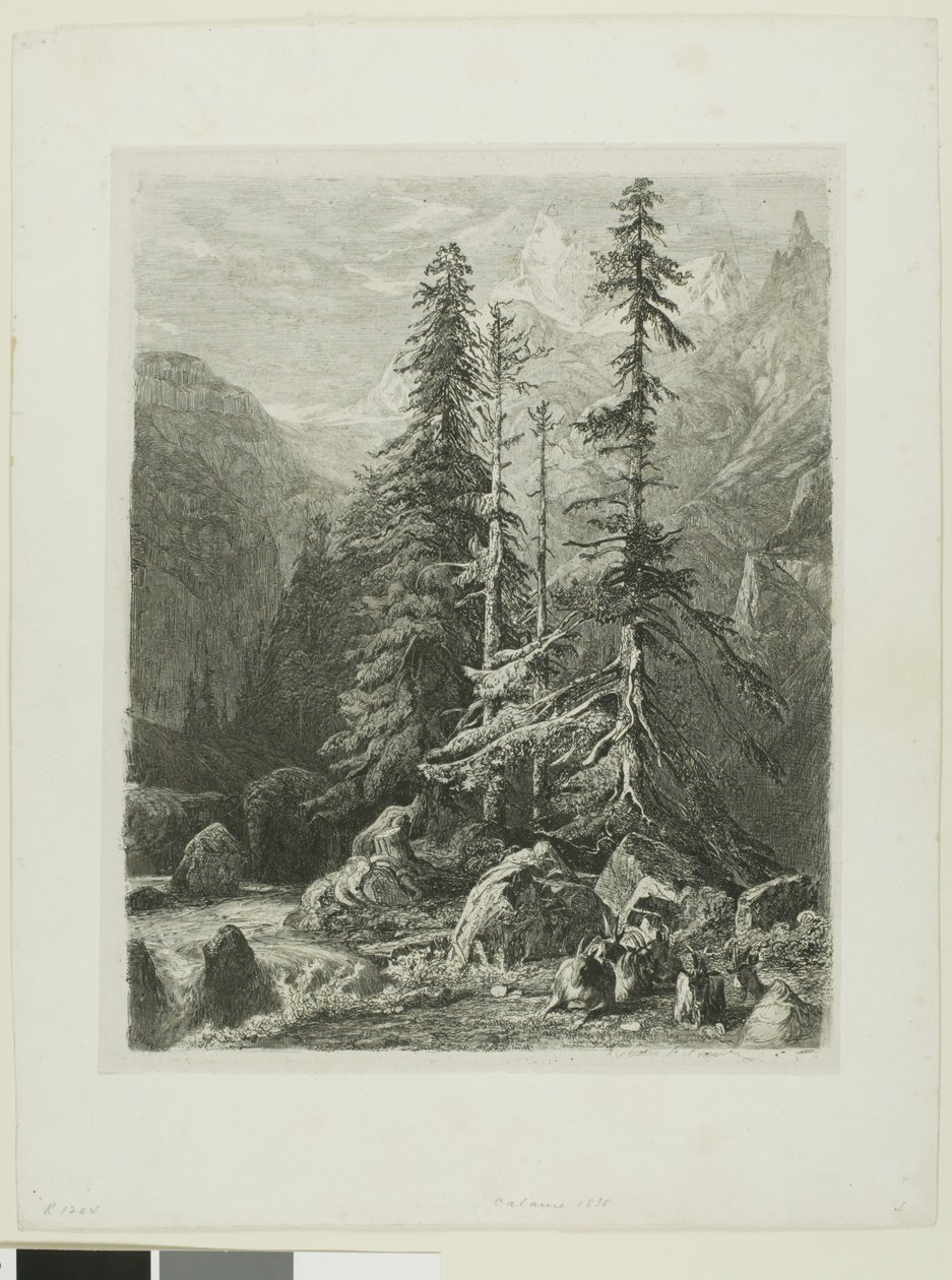 Paysage alpin - Alexandre Calame