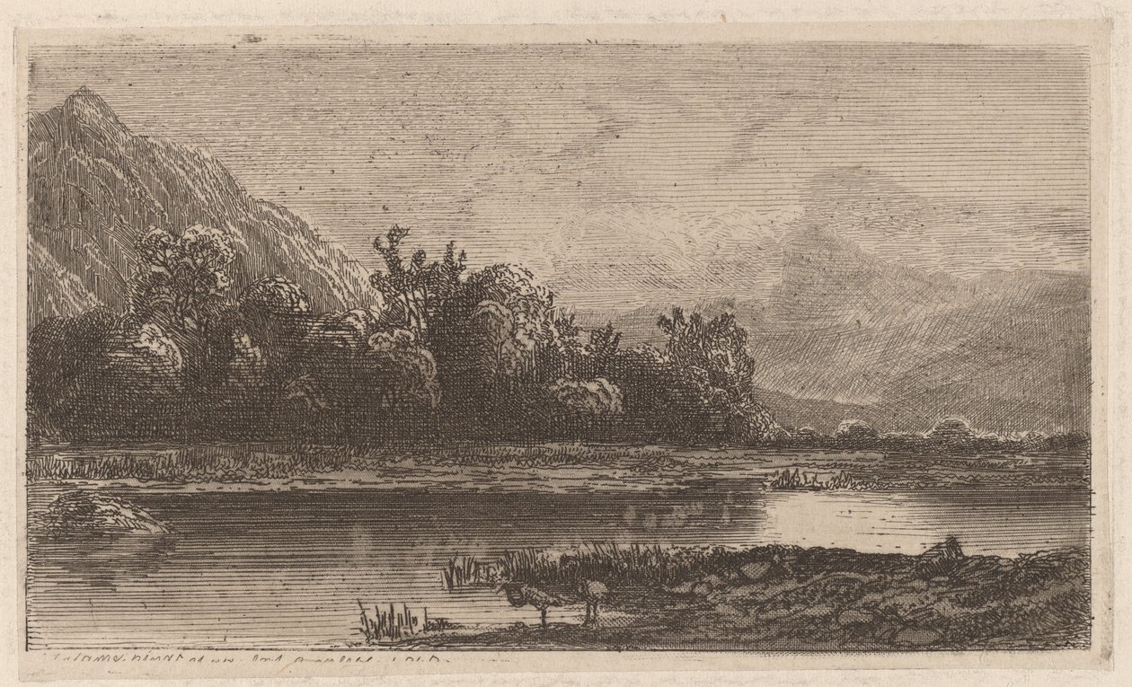 Lac de montagne - Alexandre Calame