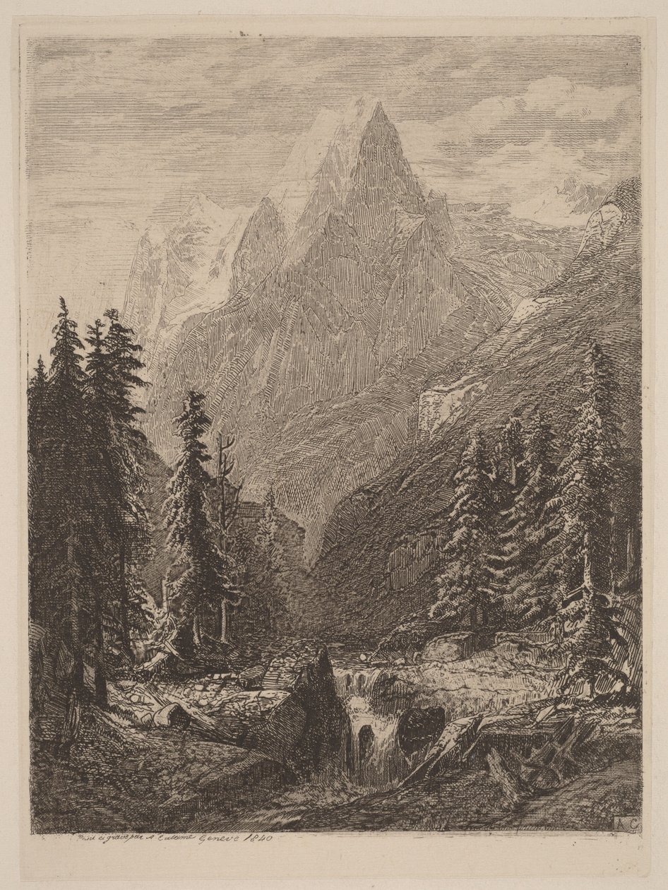 Prairie de montagne - Alexandre Calame
