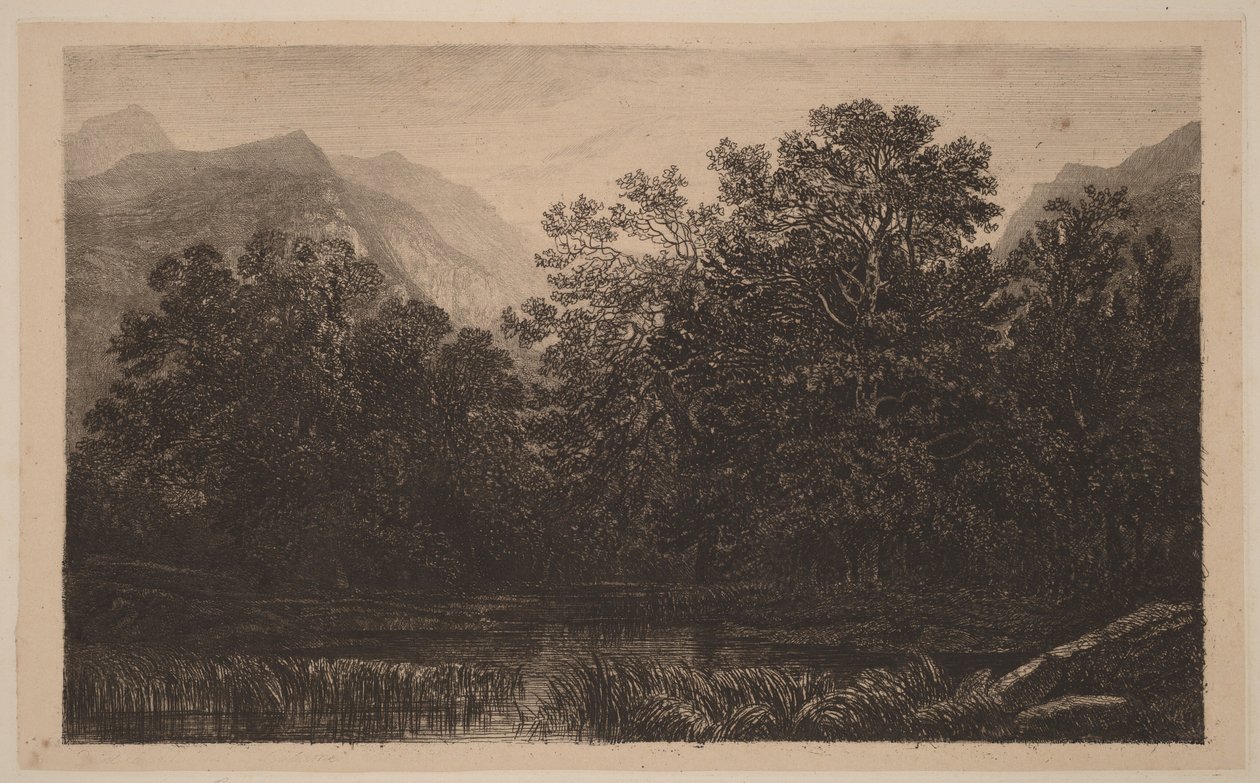 Étang de montagne - Alexandre Calame
