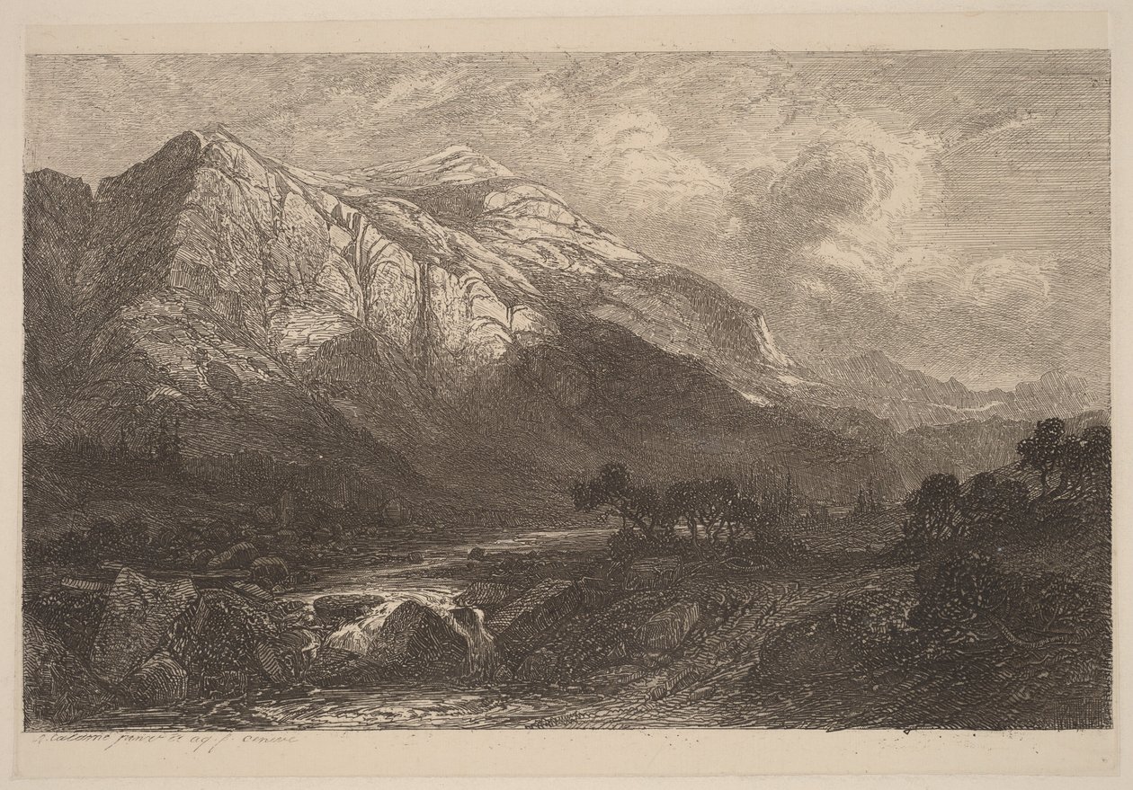 Ruisseau de montagne - Alexandre Calame