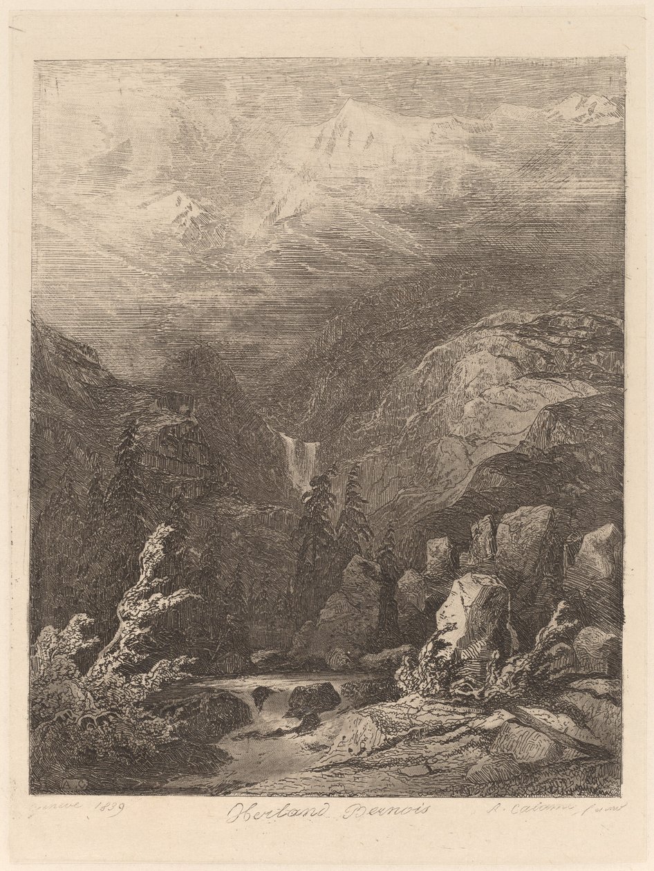Oberland bernois - Alexandre Calame