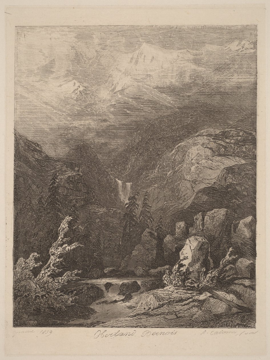 Oberland bernois - Alexandre Calame