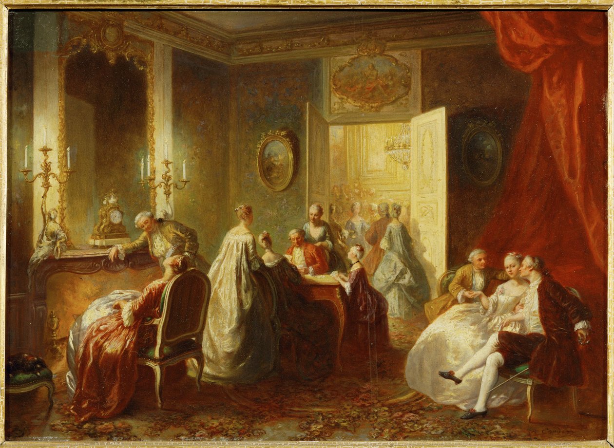 Après le dîner, divertissement dans l