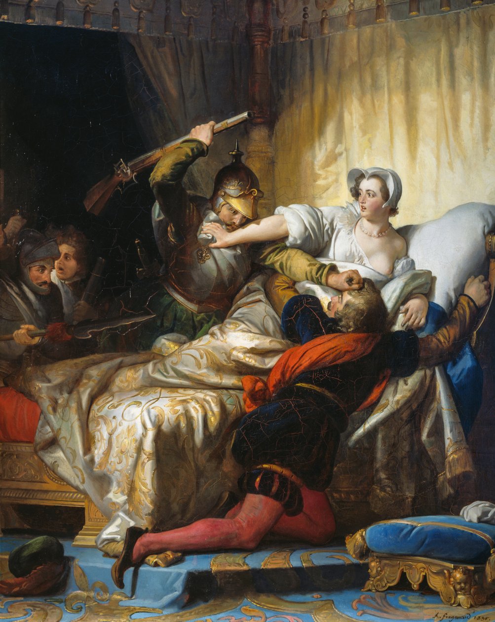 Massacre de la nuit de la Saint-Barthélemy (24 août) - Alexandre Evariste Fragonard
