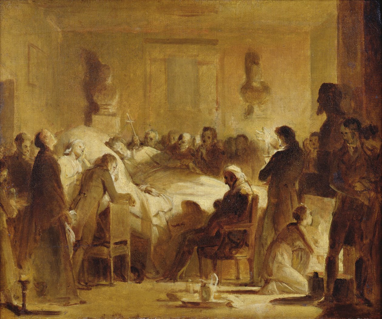 Les Derniers Moments de Charles-Ferdinand de France dans la salle d