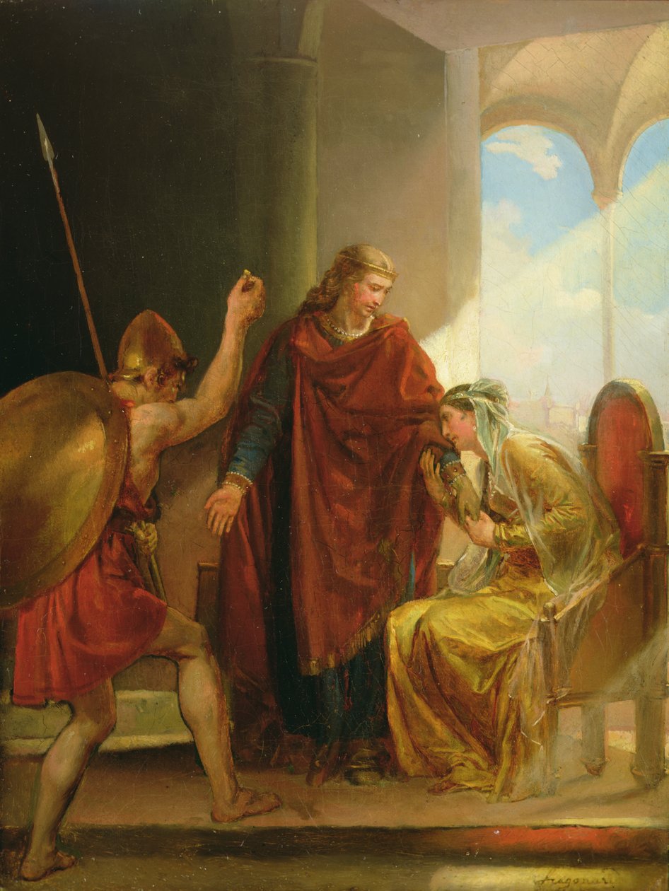 Le Rappel de Childéric - Alexandre Evariste Fragonard