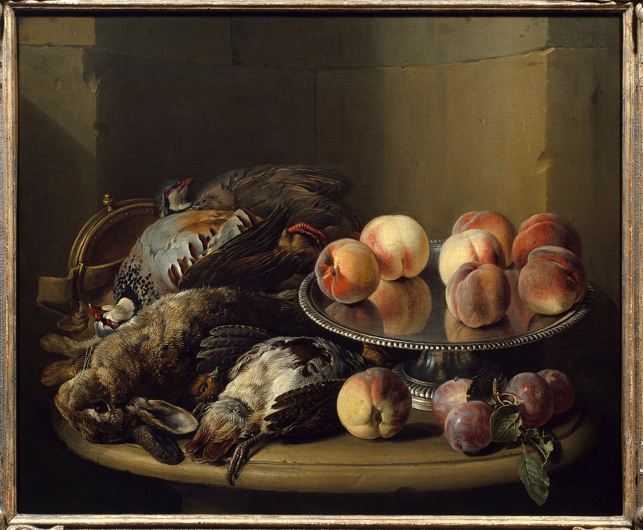 Nature morte, gibier et épingles - Alexandre Francois Desportes