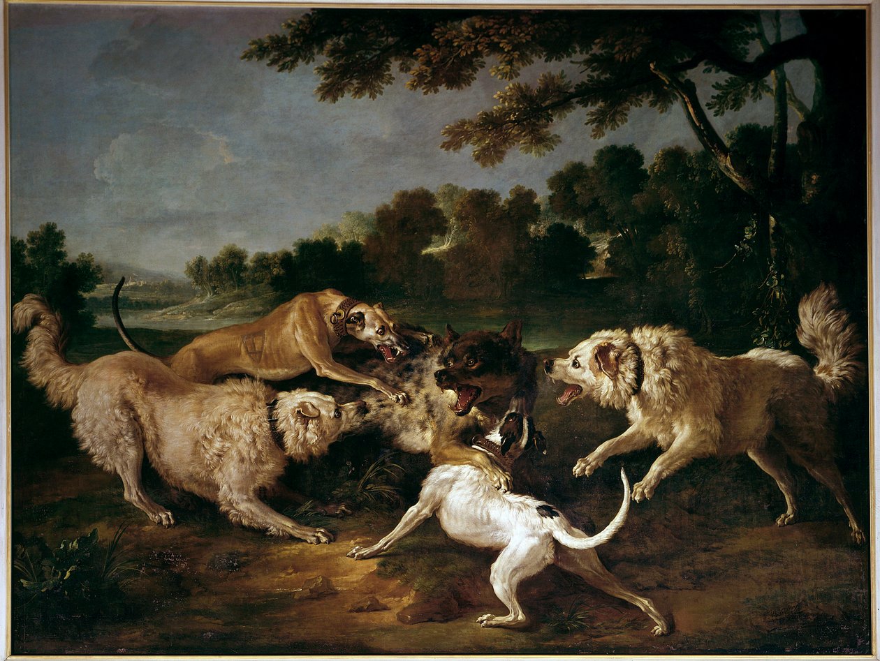 La Chasse au loup - Alexandre Francois Desportes