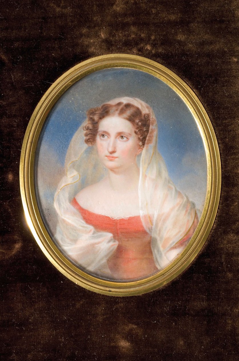 Portrait de la comtesse Dolly de Ficquelmont 1804-1863 - Alexandre François Louis Comte de Girardin