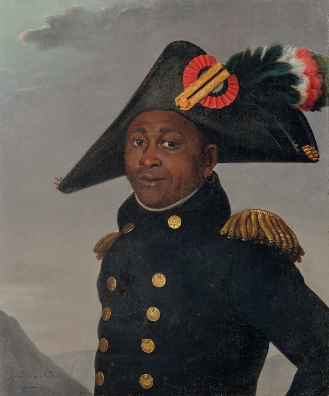 Portrait of François-Dominique Toussaint Louverture - Alexandre François Louis de Girardin