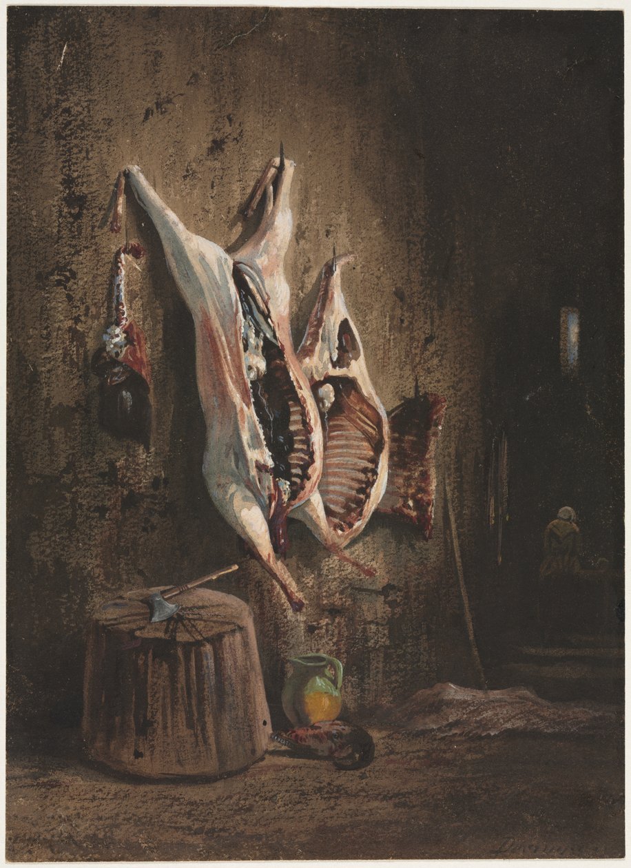 Carcasses - Alexandre Gabriel Decamps