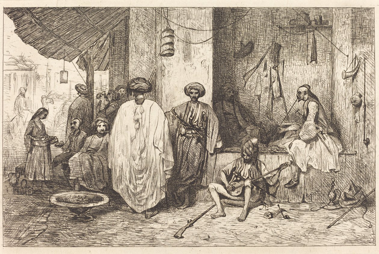 Le corps de garde - Alexandre Gabriel Decamps