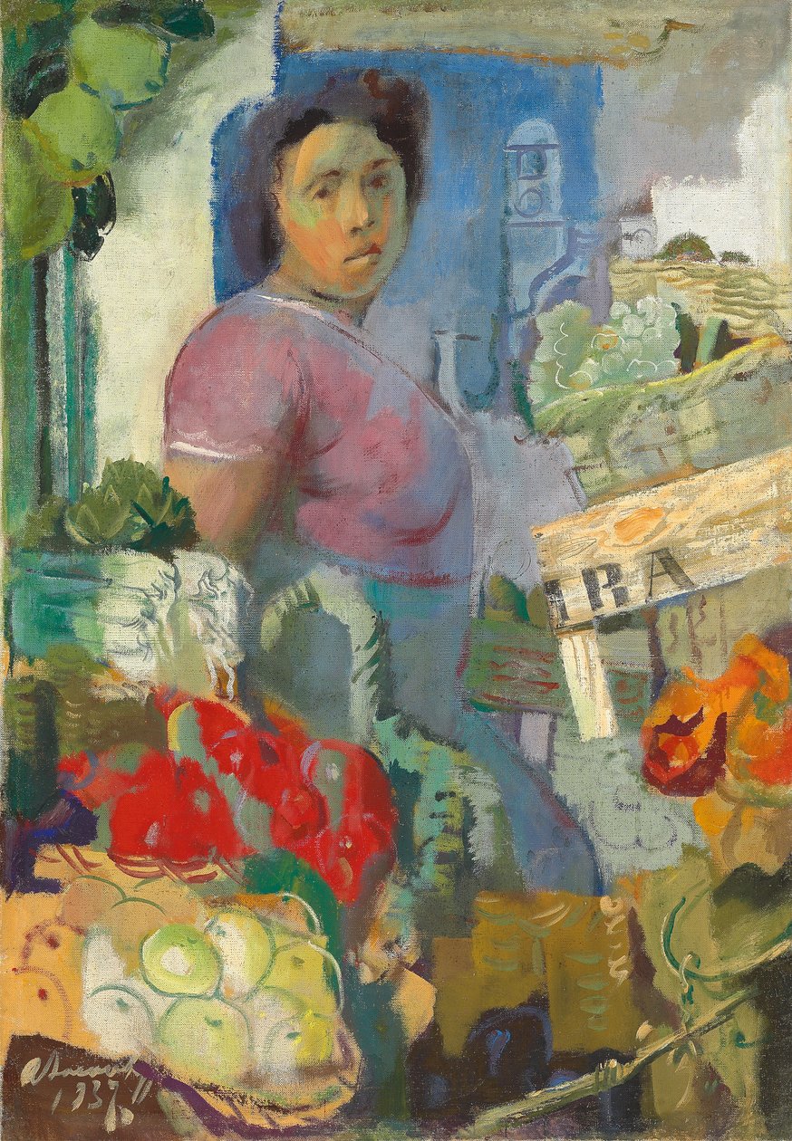 Le Vendeur de Fruits - Alexandre Iacovleff