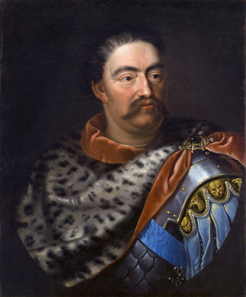 Portrait de Jean III Sobieski, roi de Pologne - Alexandre Jan Tricius