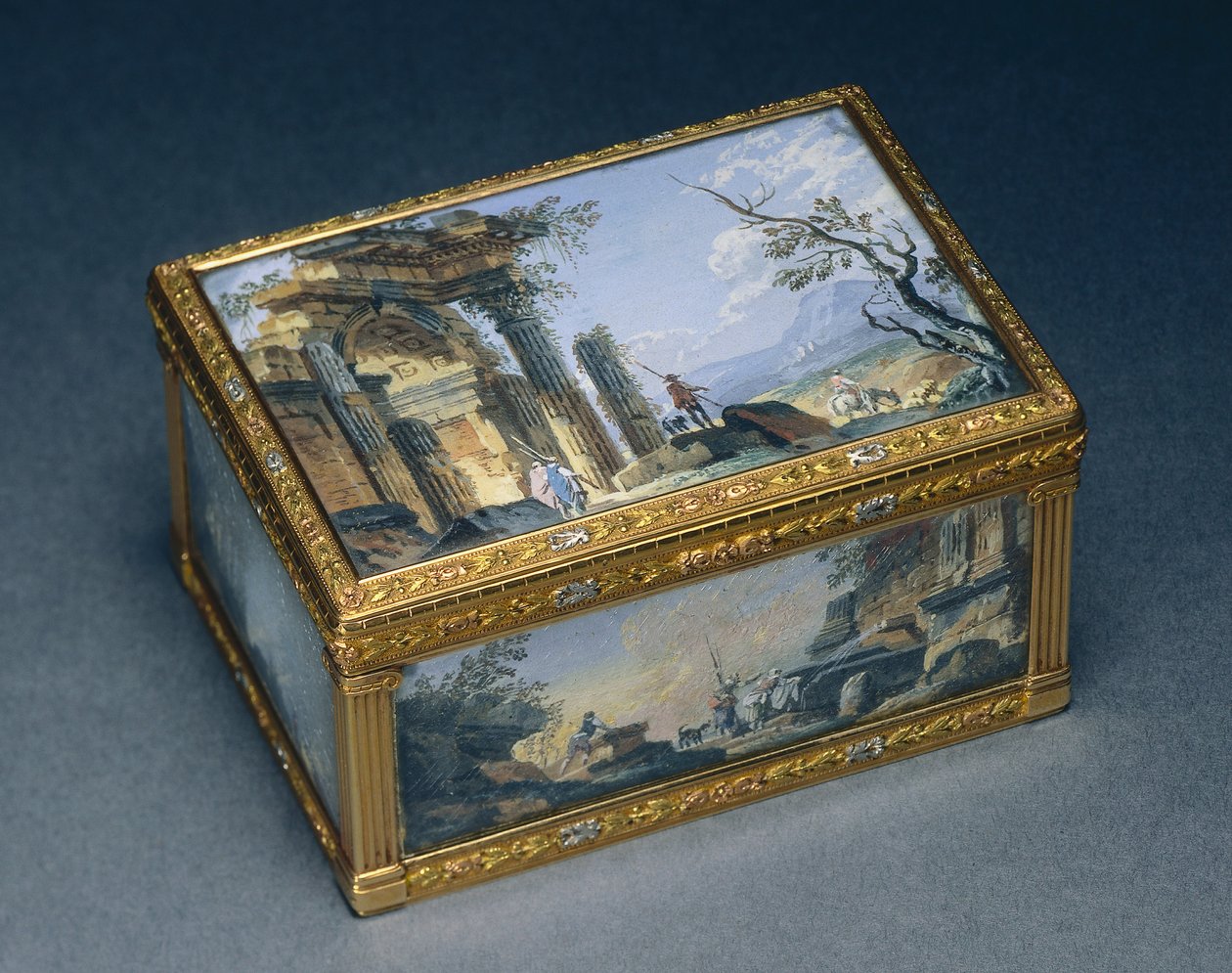 Boîte rectangulaire, vers 1840-50 - Alexandre Leferre