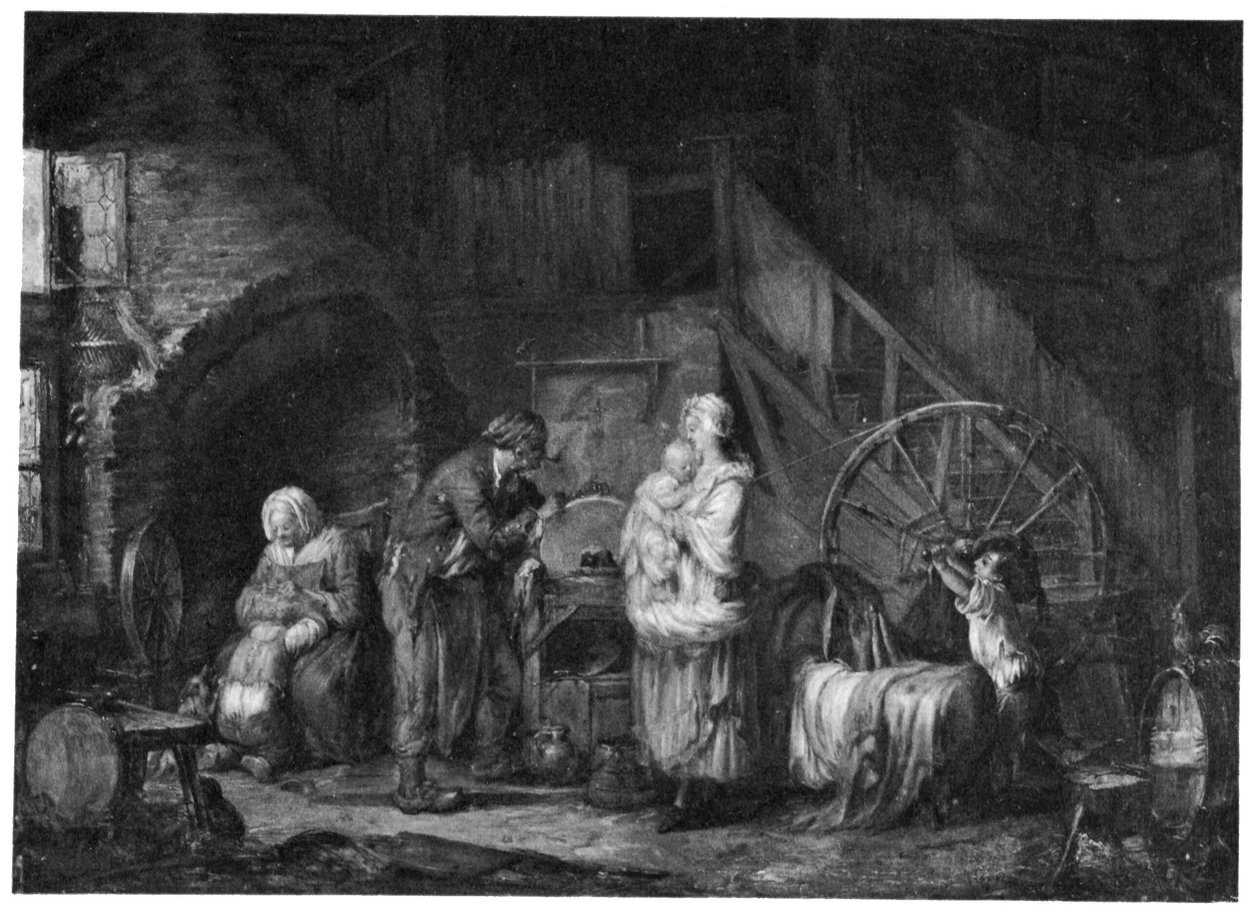 Le rémouleur et sa famille - Alexandre Moitte
