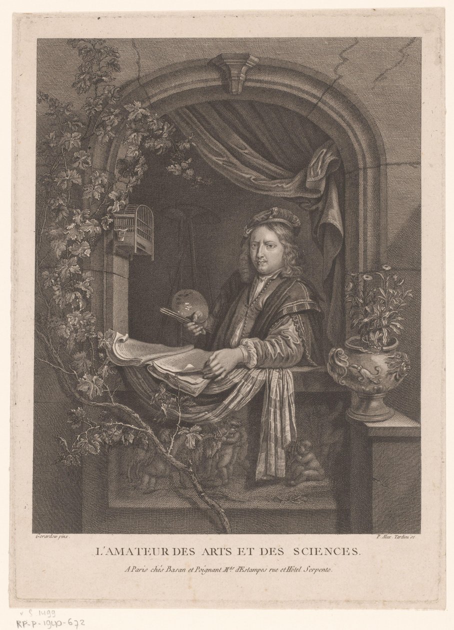Autoportrait de Gerard Dou (L
