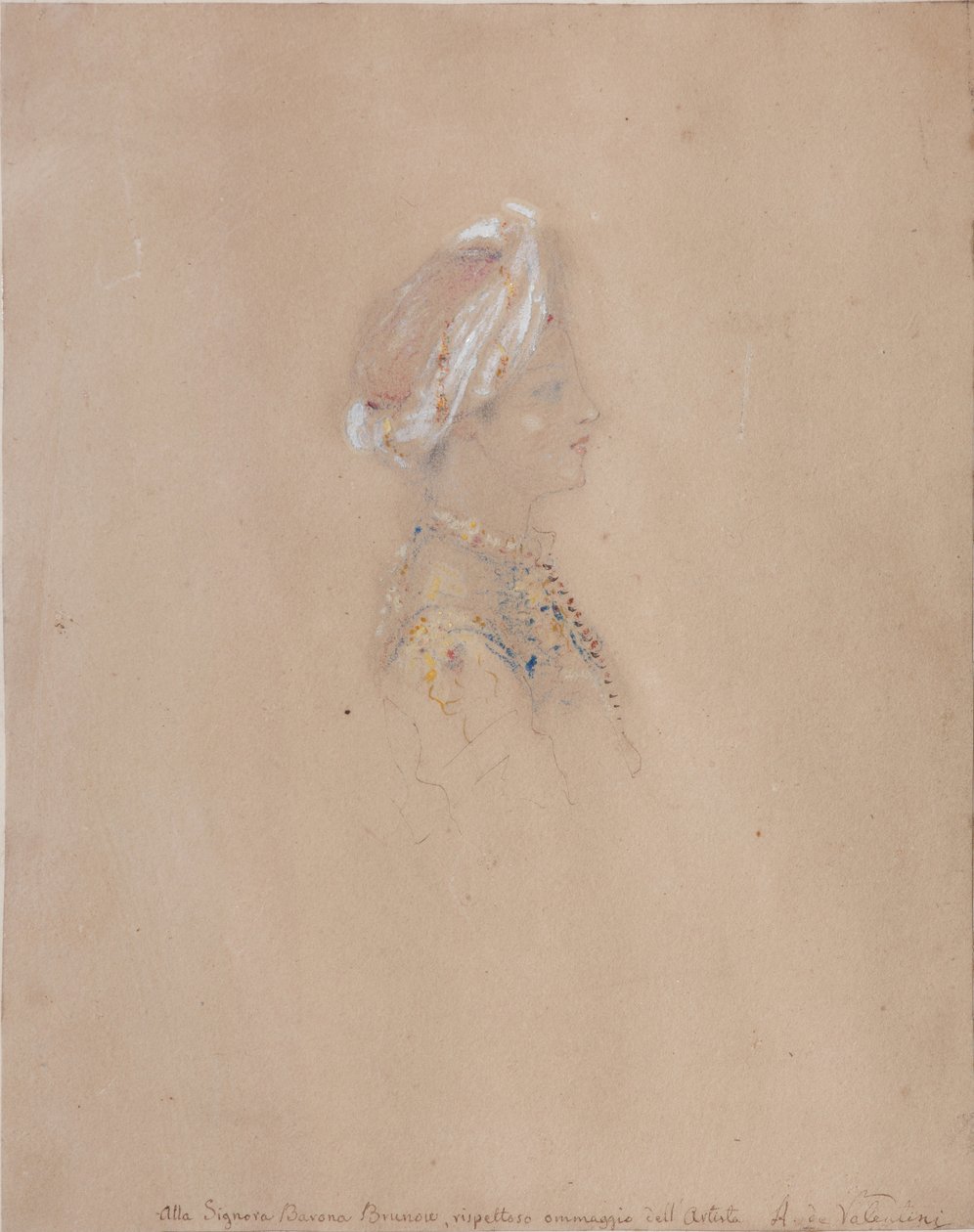 Portrait du grand-duc Nikolaï Nikolaïevitch de Russie 1831-1891, 1830-1840s - Alexandre de Valentini
