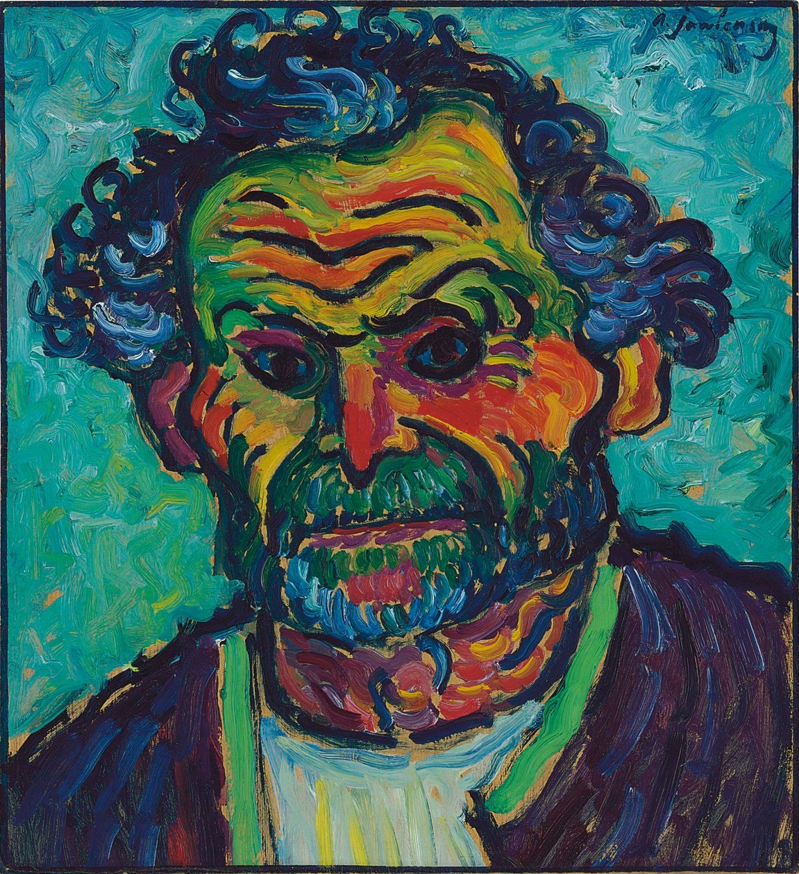 Paysanne, vers 1912 - Alexei Javlensky von