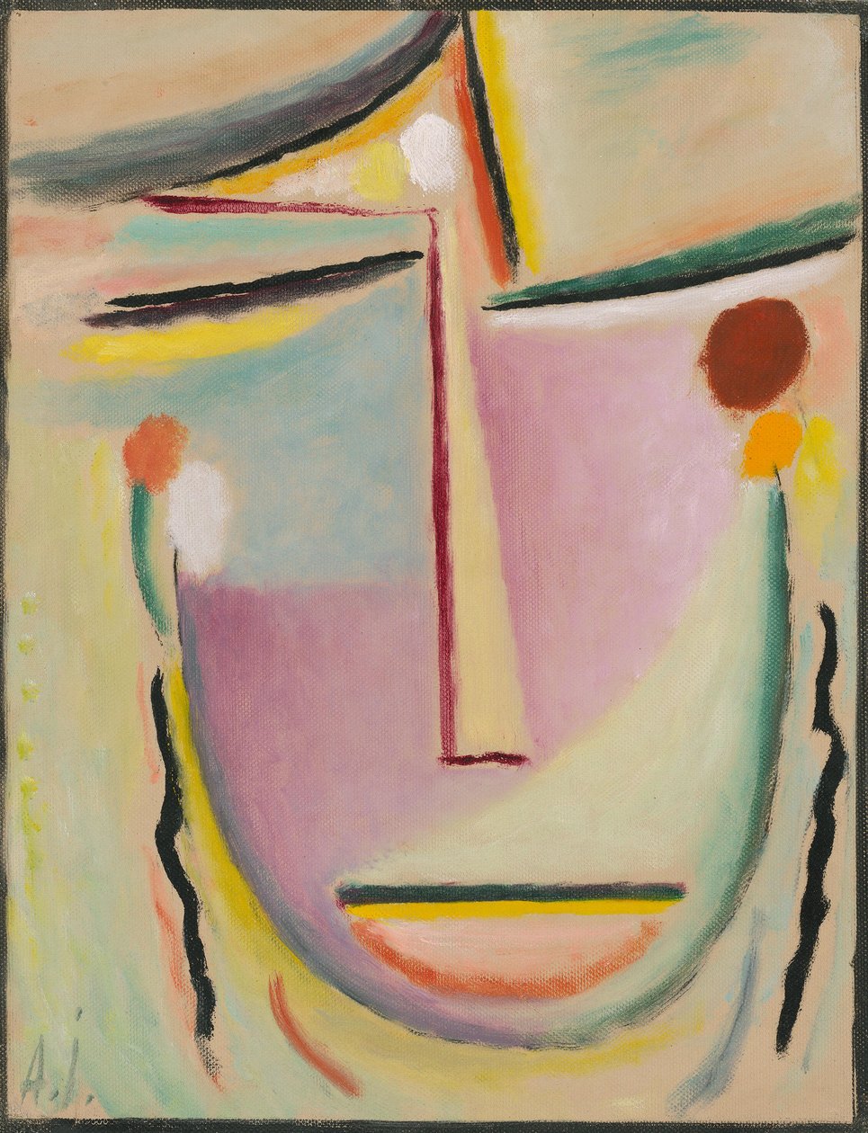 Tête abstraite - Alexej von Jawlensky