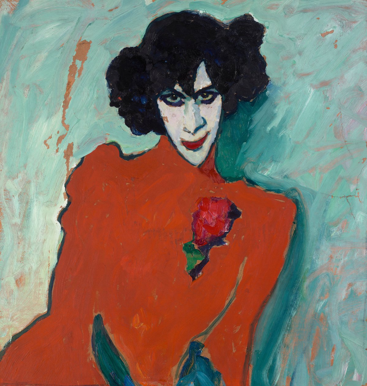 Portrait du danseur Alexandre Zakharov - Alexej von Jawlensky