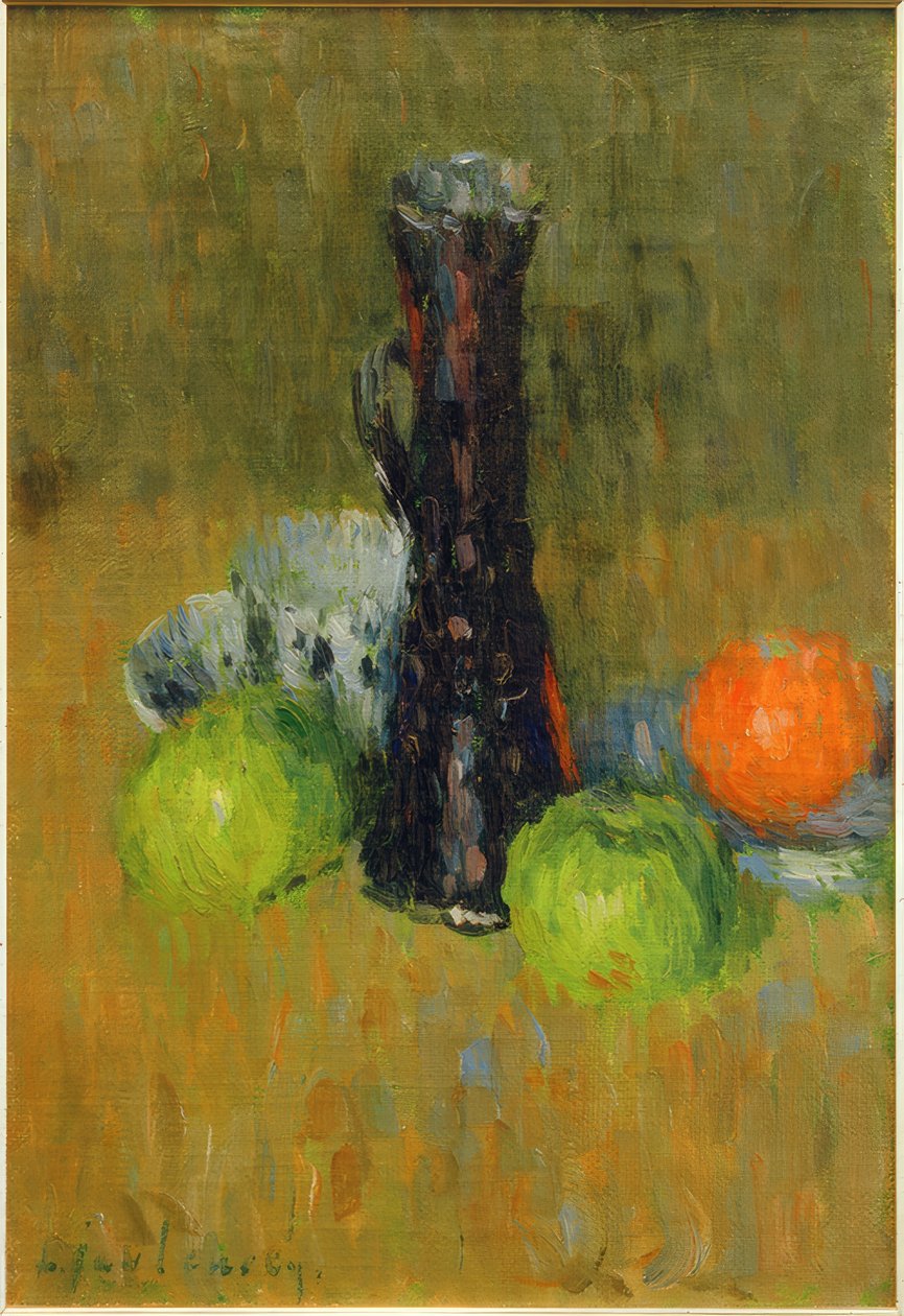Cruche Bleue avec Pommes Vertes - Alexej von Jawlensky