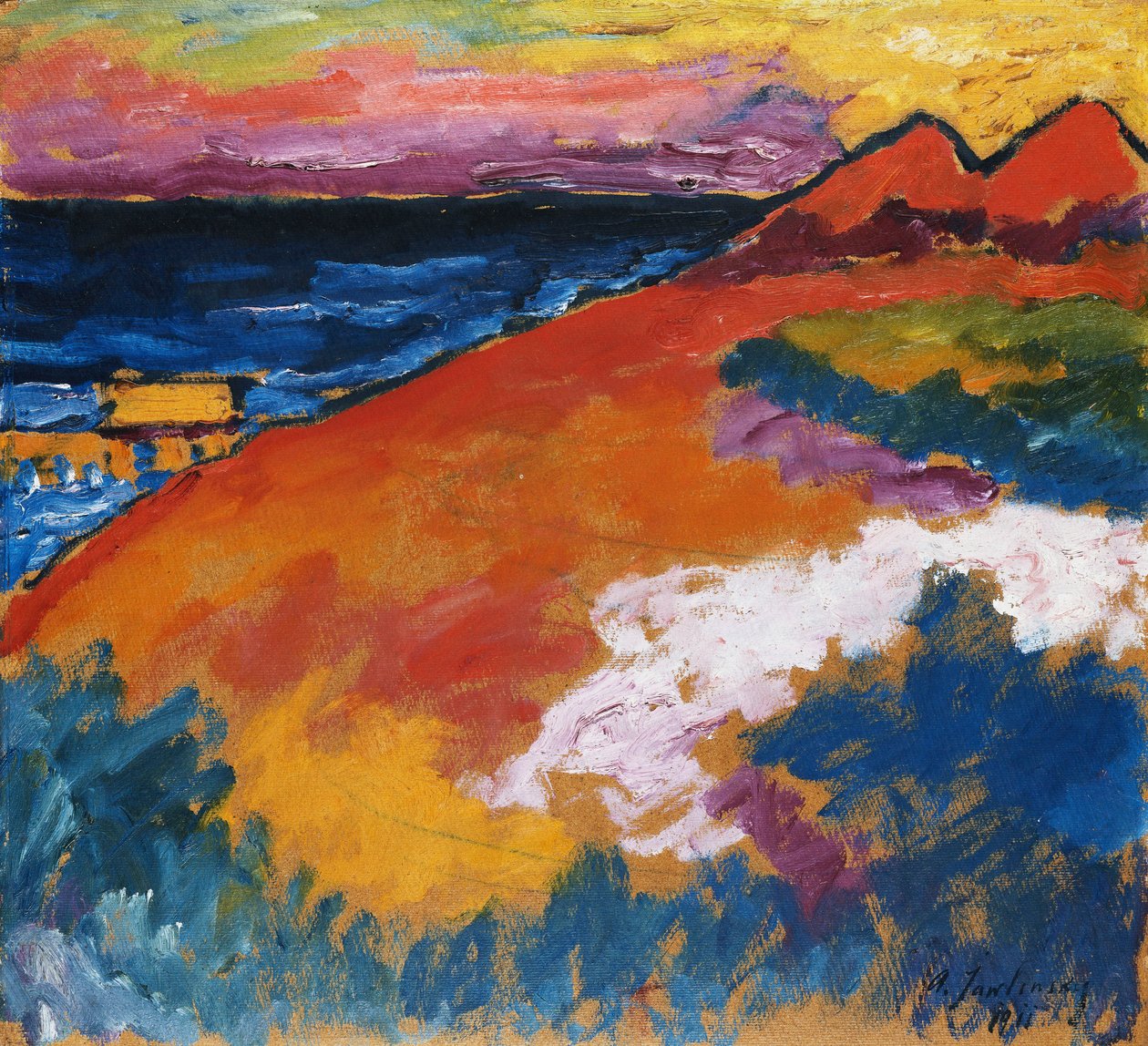 Sur la Baltique, 1911 - Alexej von Jawlensky