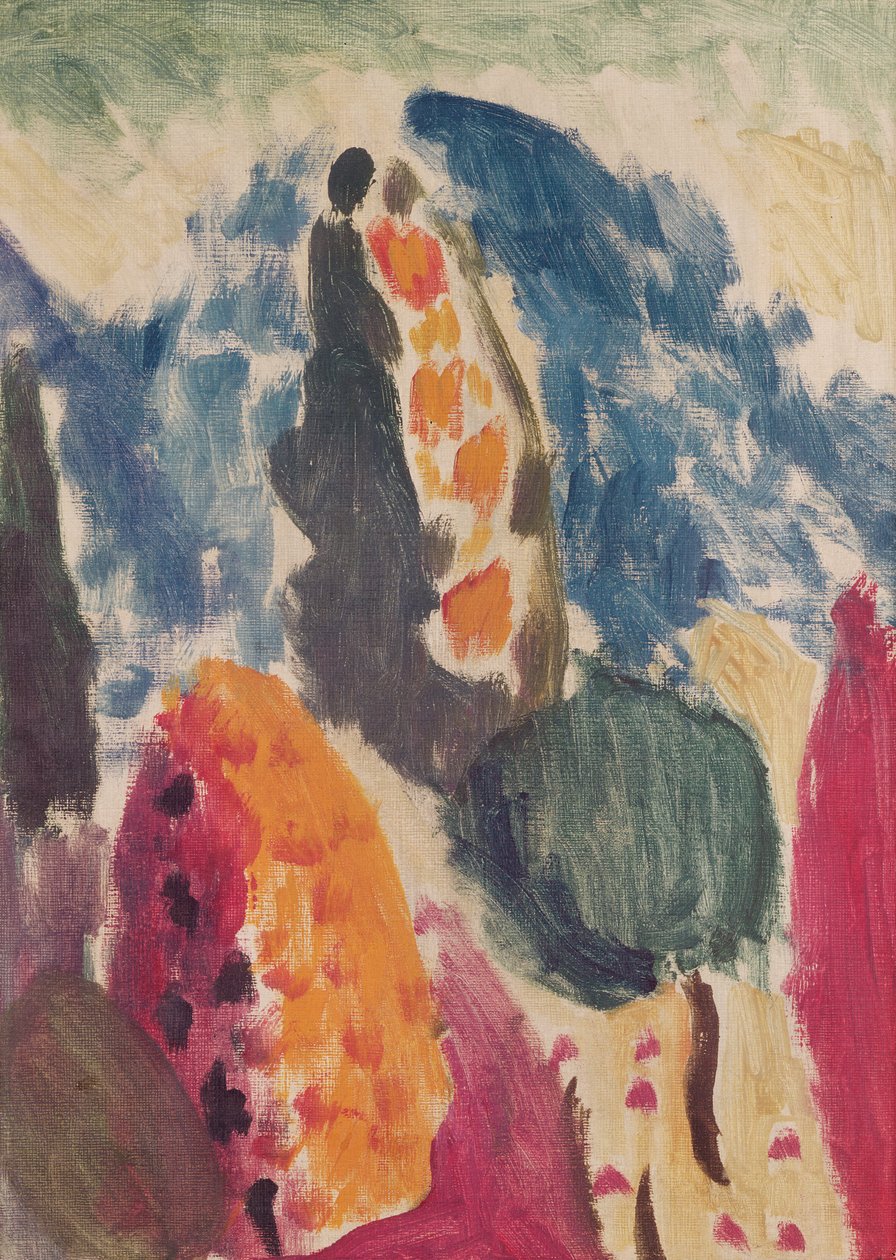 Variation IV, 1916 - Alexej von Jawlensky
