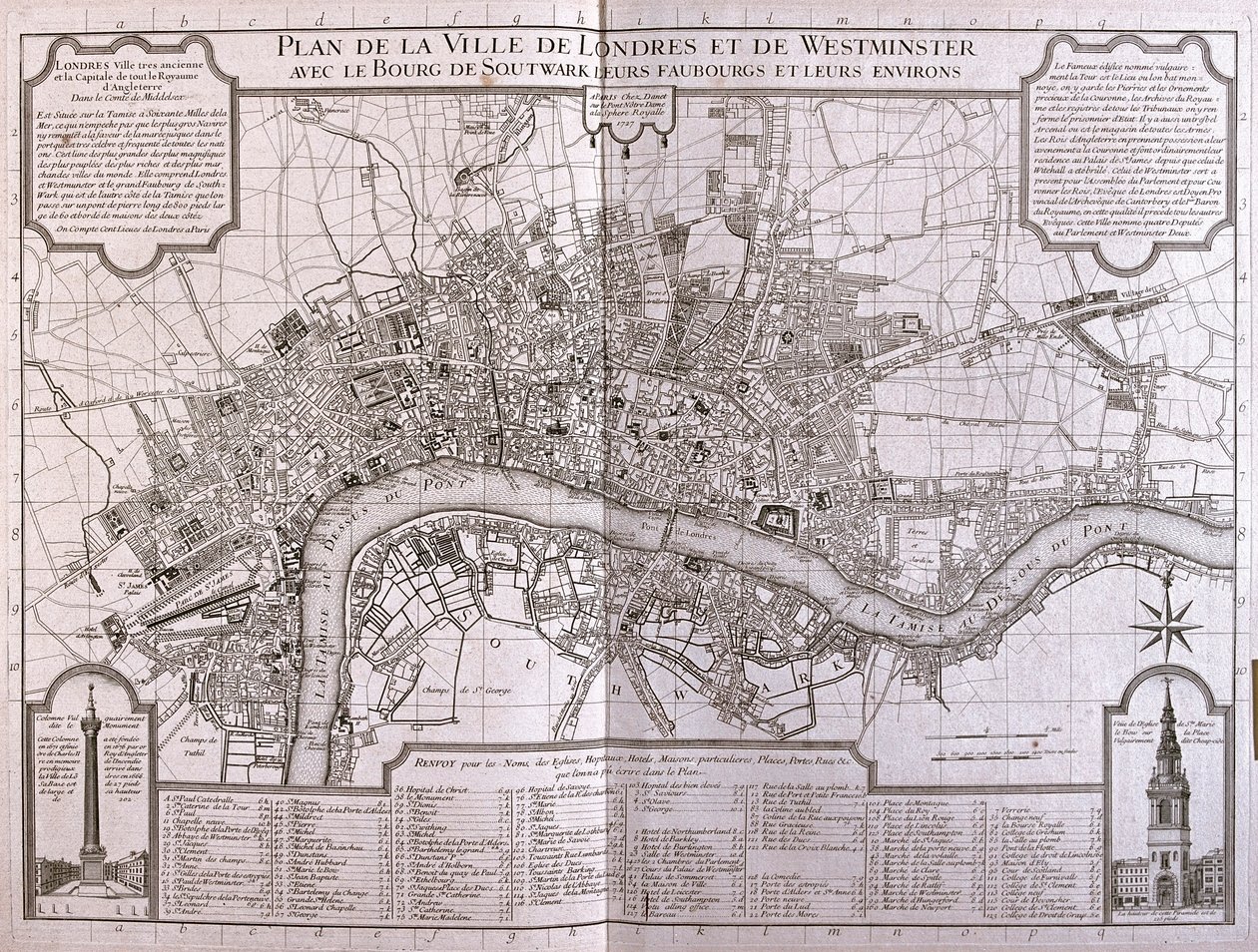 Londres et Westminster - Angleterre - par A - Alexis Hubert Jaillot
