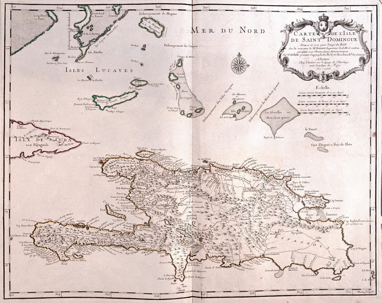 Saint-Domingue - par A - Alexis Hubert Jaillot