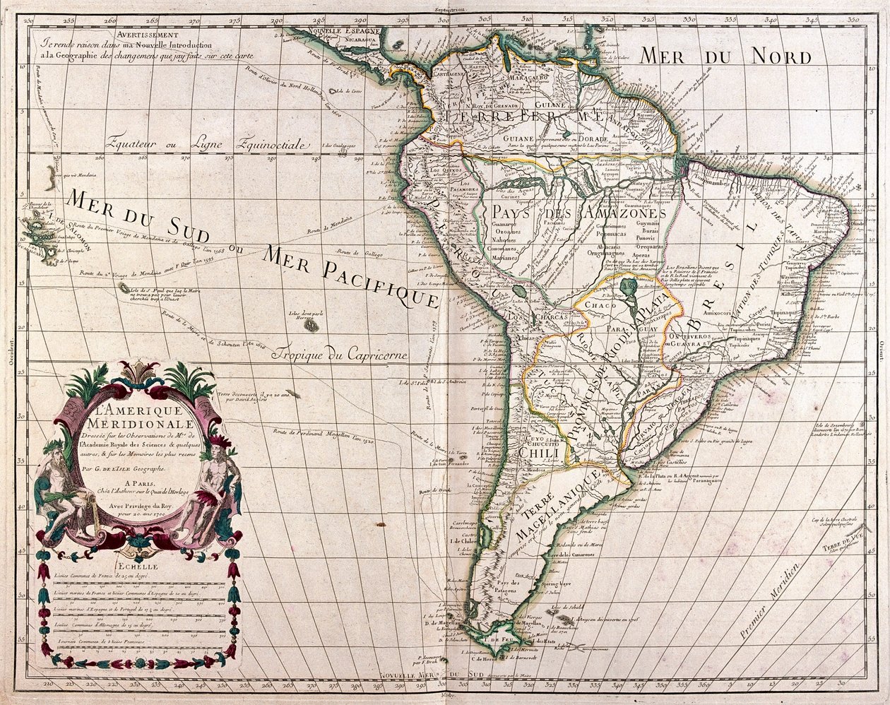 Amérique du Sud - par A - Alexis Hubert Jaillot
